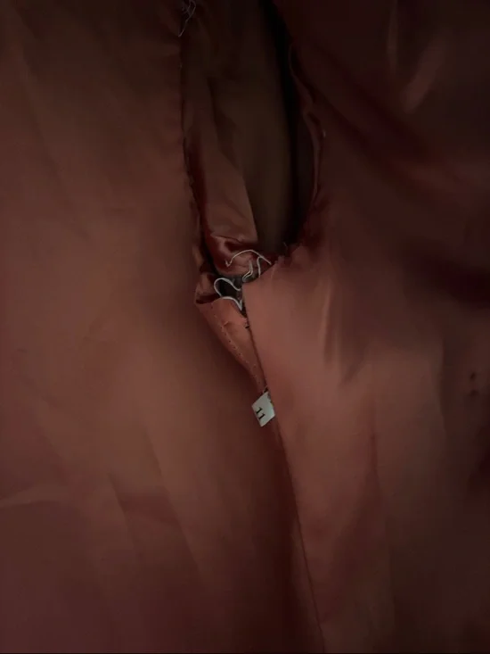 Vogue Brown Single-Breasted Wool Pea Coat - Picture 8 of 9